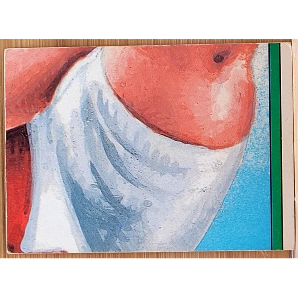 1986 TOPPS GARBAGE PAIL KIDS BAKED JAKE‎ 146A WHITE SPACE BANNER ERROR